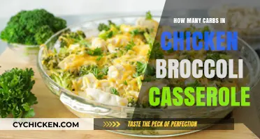 Carb Count in Chicken Broccoli Casserole: A Nutritional Breakdown