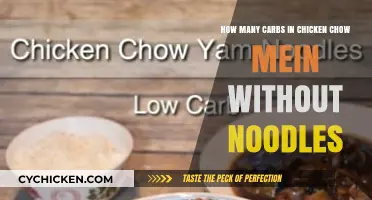 Chicken Chow Mein: Carbs Without Noodles