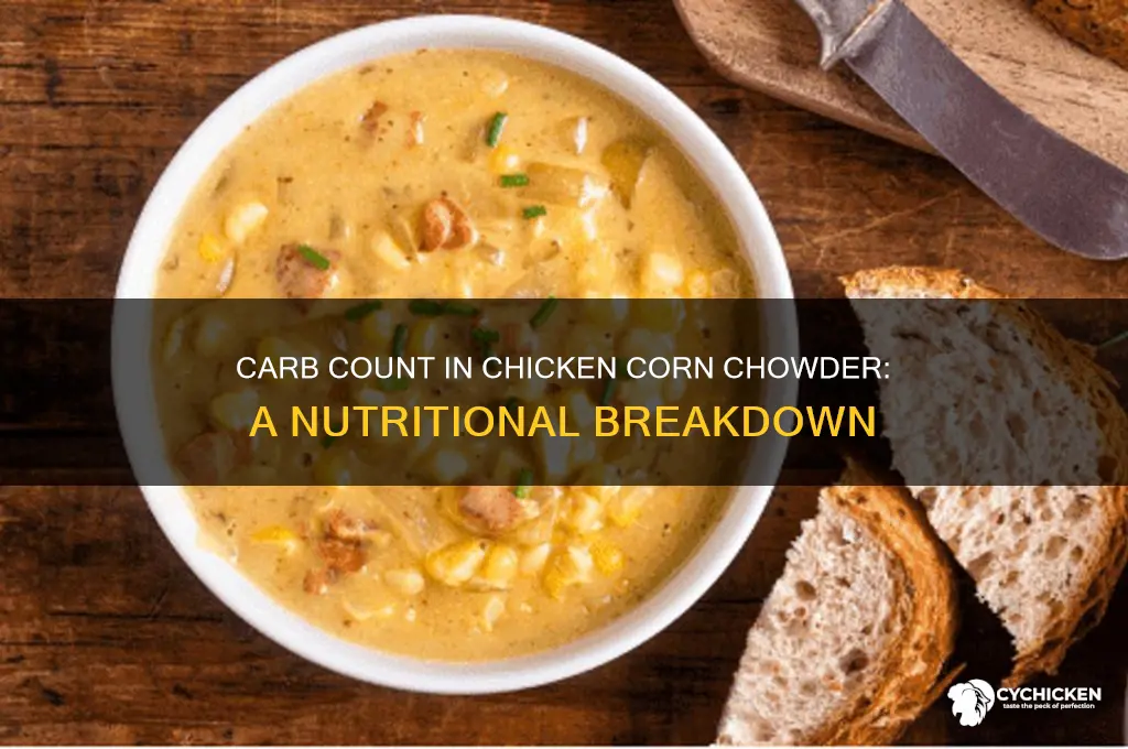 how many carbs in chicken corn chowder