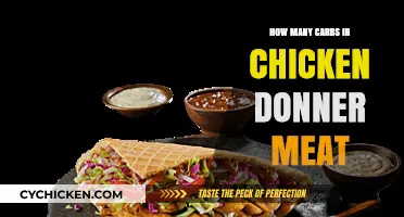 Carb Count in Chicken Doner Meat: A Nutritional Breakdown