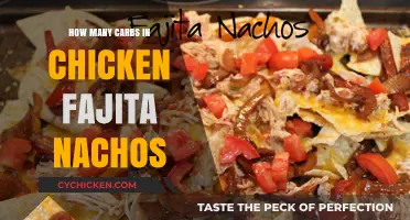 Carb Count in Chicken Fajita Nachos: A Tasty Breakdown
