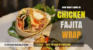 Carb Count in Chicken Fajita Wraps: A Nutritional Breakdown