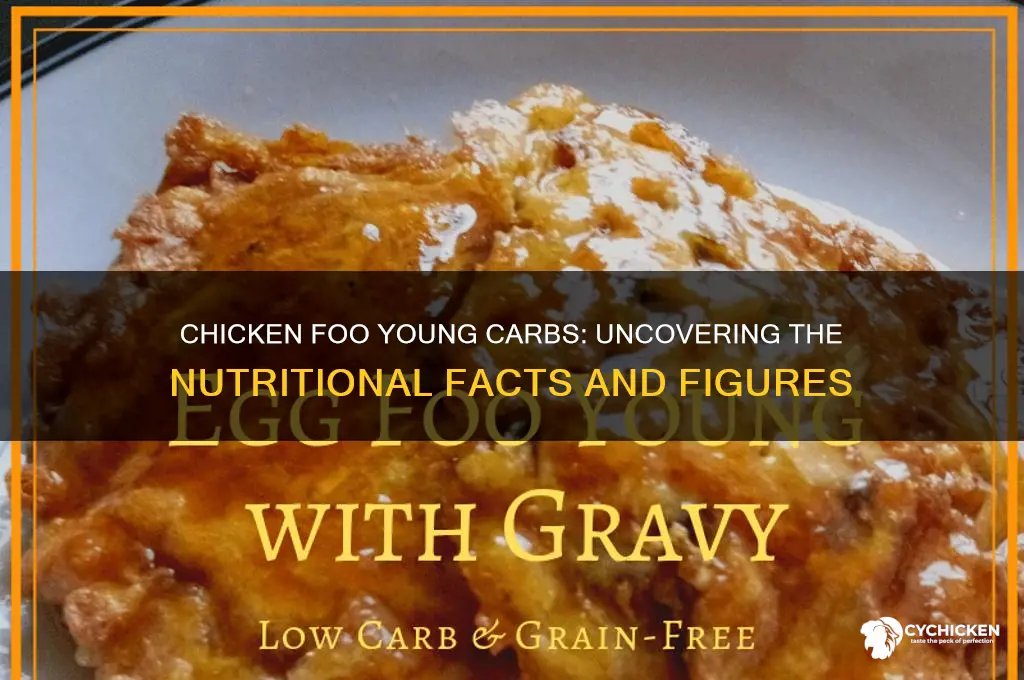 how many carbs in chicken foo young