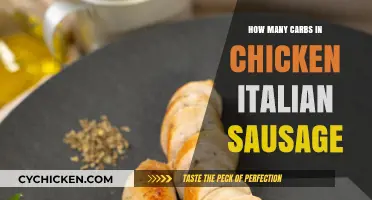 Carb Count in Chicken Italian Sausage: A Nutritional Breakdown