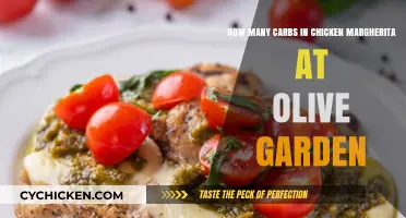 Chicken Margherita: Carb Count at Olive Garden