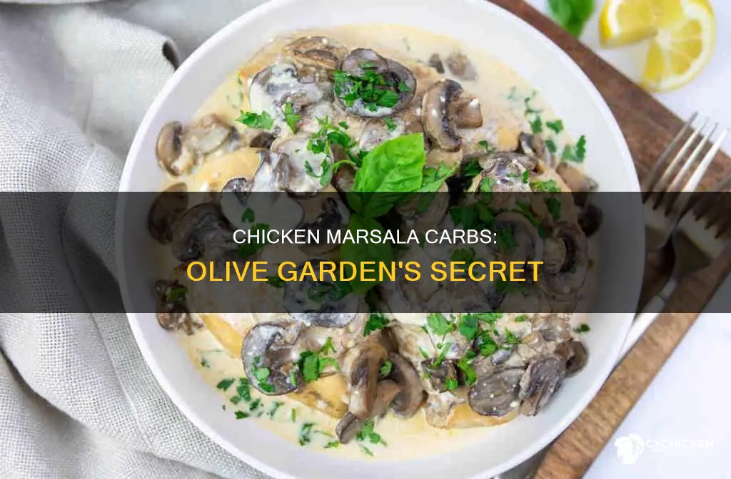 how many carbs in chicken marsala at olive garden