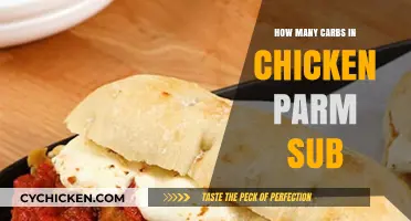 Carb Count in Chicken Parmesan Subs: A Nutritional Breakdown