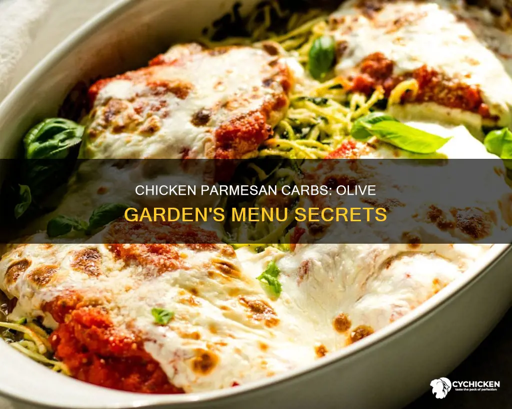 how many carbs in chicken parmesan at olive garden