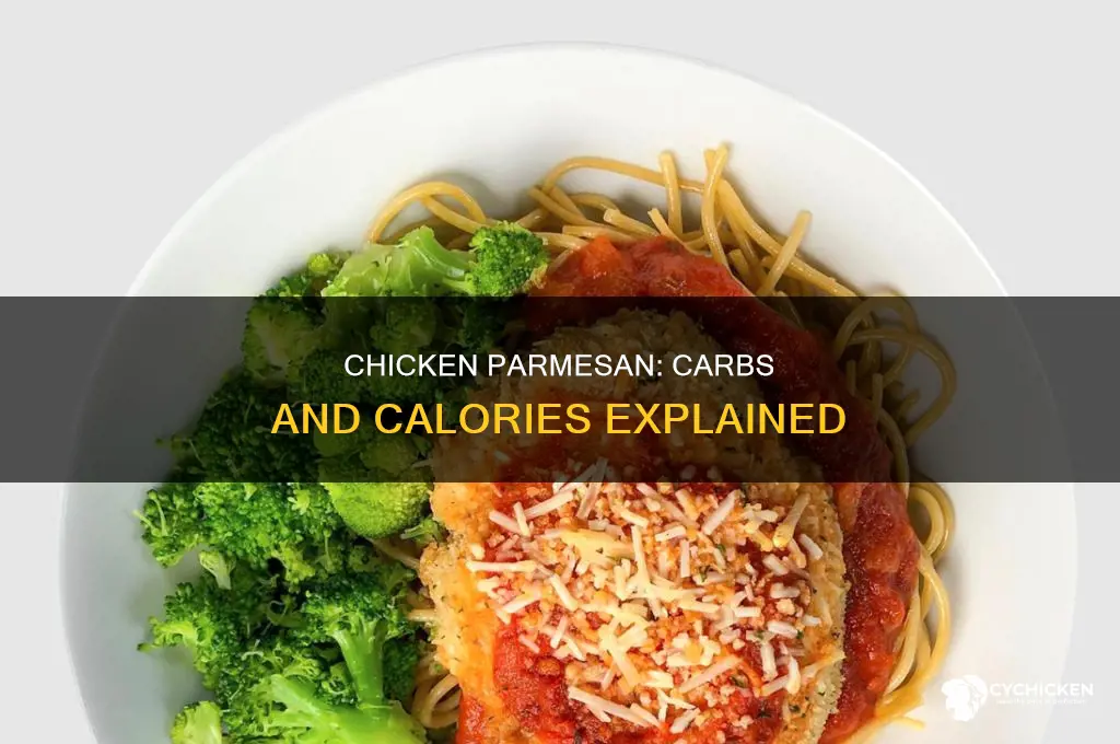 how many carbs in chicken parmesan with spaghetti