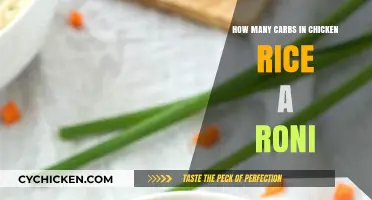 Chicken Rice-a-Roni: Carb Content and Nutritional Facts