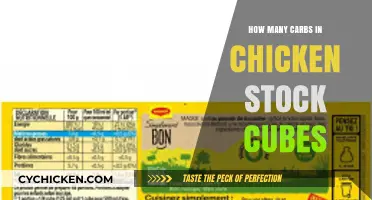 Carb Count in Chicken Stock Cubes: A Nutritional Breakdown