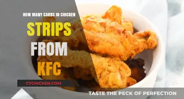 KFC Chicken Strips: Carb Counts and Nutrition Facts