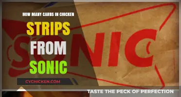 Chicken Strips Carbs: Sonic's Nutritional Facts Revealed