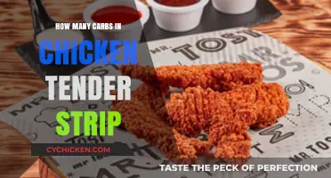 Carb Count in Chicken Tender Strips: A Nutritional Breakdown