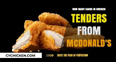 McDonald's Chicken Tenders: Carb Content and Nutrition Facts