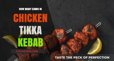 Carb Count in Chicken Tikka Kebab: A Nutritional Breakdown
