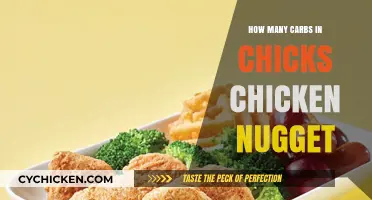 Carb Count in Chick's Chicken Nuggets: A Nutritional Breakdown