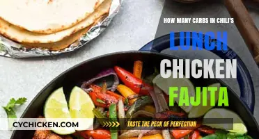 Chicken Fajita Carbs: Chili's Lunch Special, Explained