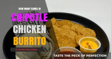 Carb Count in Chipotle Chicken Burrito: A Nutritional Breakdown