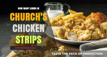 Church's Chicken Strips: Carb Count and Nutritional Facts