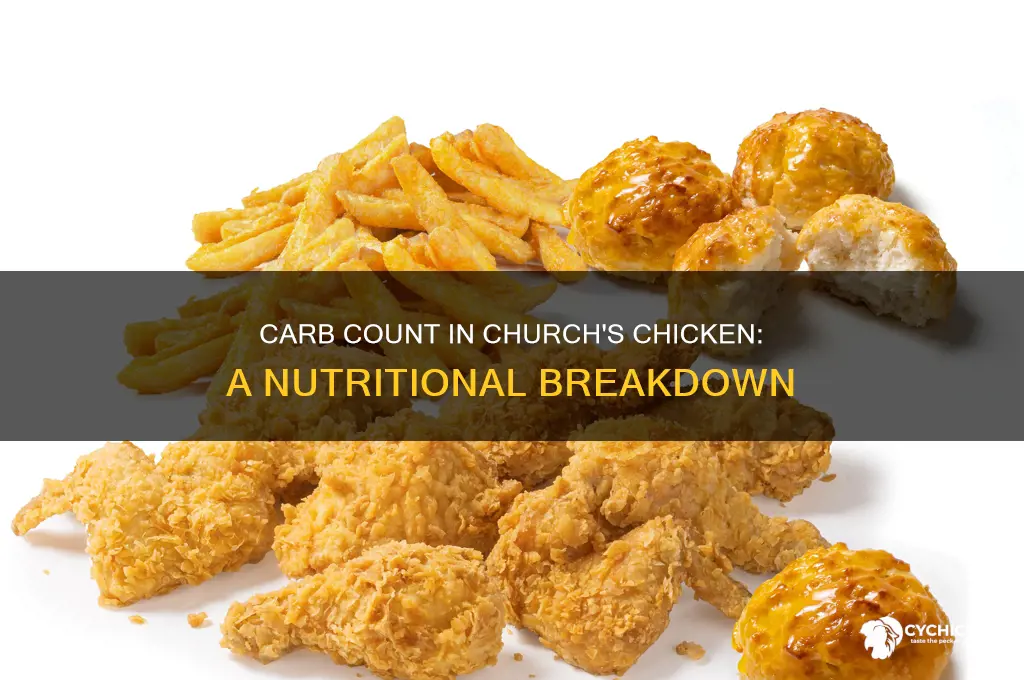 how many carbs in church