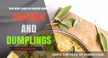 Chicken and Dumplings: Carbs and Crackers, Oh My!