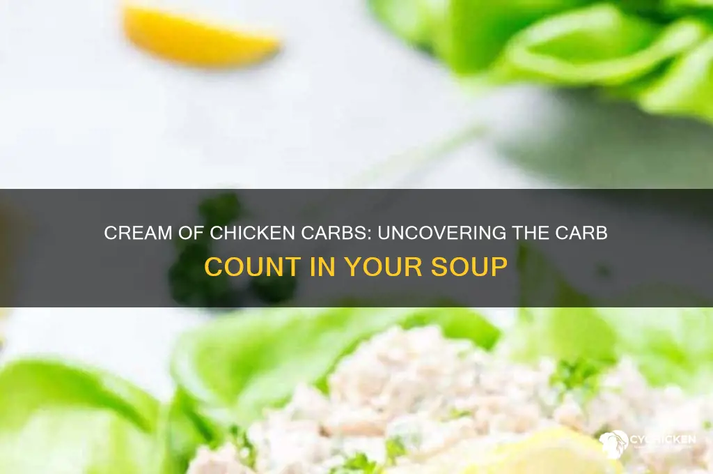 how many carbs in cream of chicken