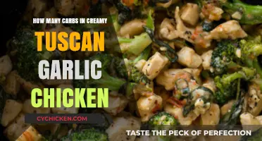 Delicious Creamy Tuscan Garlic Chicken: How Many Carbs?