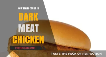 Dark Meat Chicken Carbs: Uncovering the Nutritional Facts and Figures