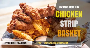 Chicken Strip Basket: Carb Count and Nutrition Facts