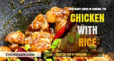 Carbs in General Tso Chicken: Rice Included