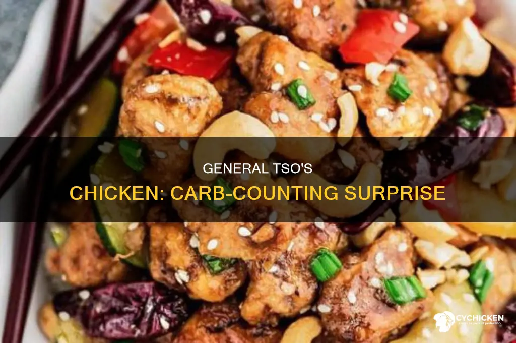how many carbs in general tso