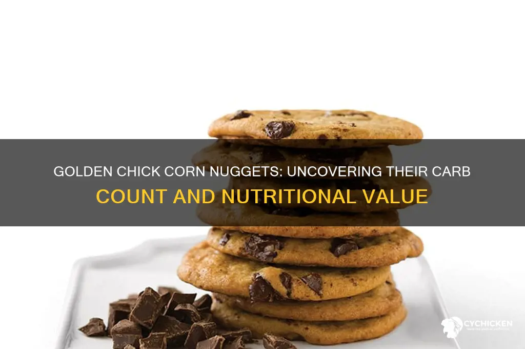 how many carbs in golden chick corn nuggets