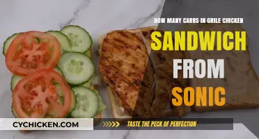 Sonic's Grilled Chicken Sandwich: Unveiling Its Carb Count and Nutritional Facts