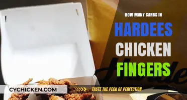 Carb Count in Hardee's Chicken Fingers: A Nutritional Breakdown
