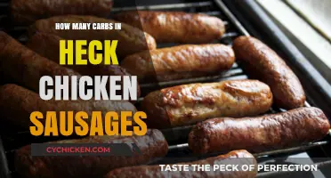 Carb Count in Heck Chicken Sausages: A Nutritional Breakdown