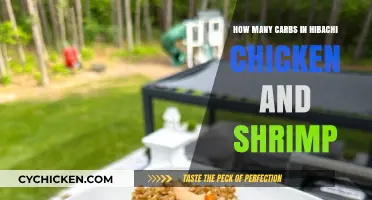 Hibachi Chicken & Shrimp: Carb Count & Nutrition Facts