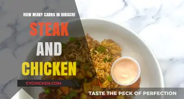 Steak and Chicken Hibachi: Carb Counts and Nutrition Facts