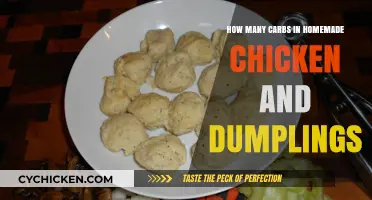 Chicken & Dumplings: Carbs and Calories Explained