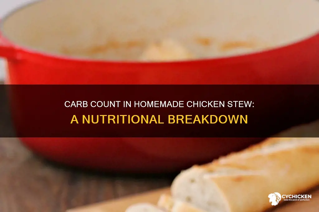 how many carbs in homemade chicken stew