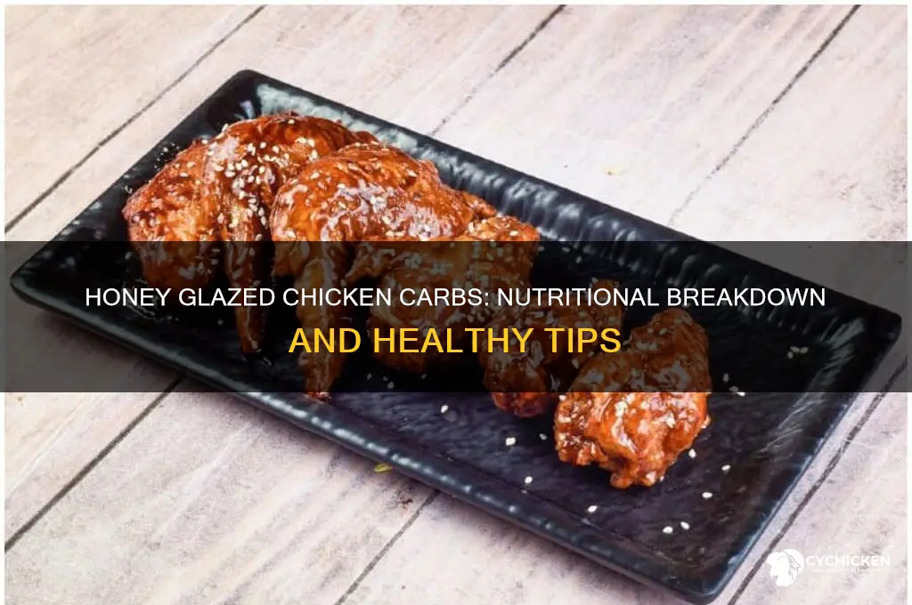 how many carbs in honey glazes chicken