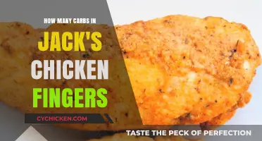 Jack's Chicken Fingers: Carb Content and Nutritional Facts
