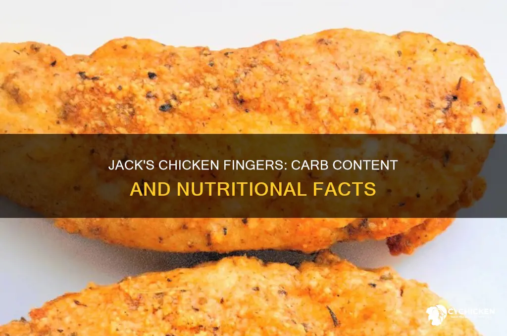 how many carbs in jack