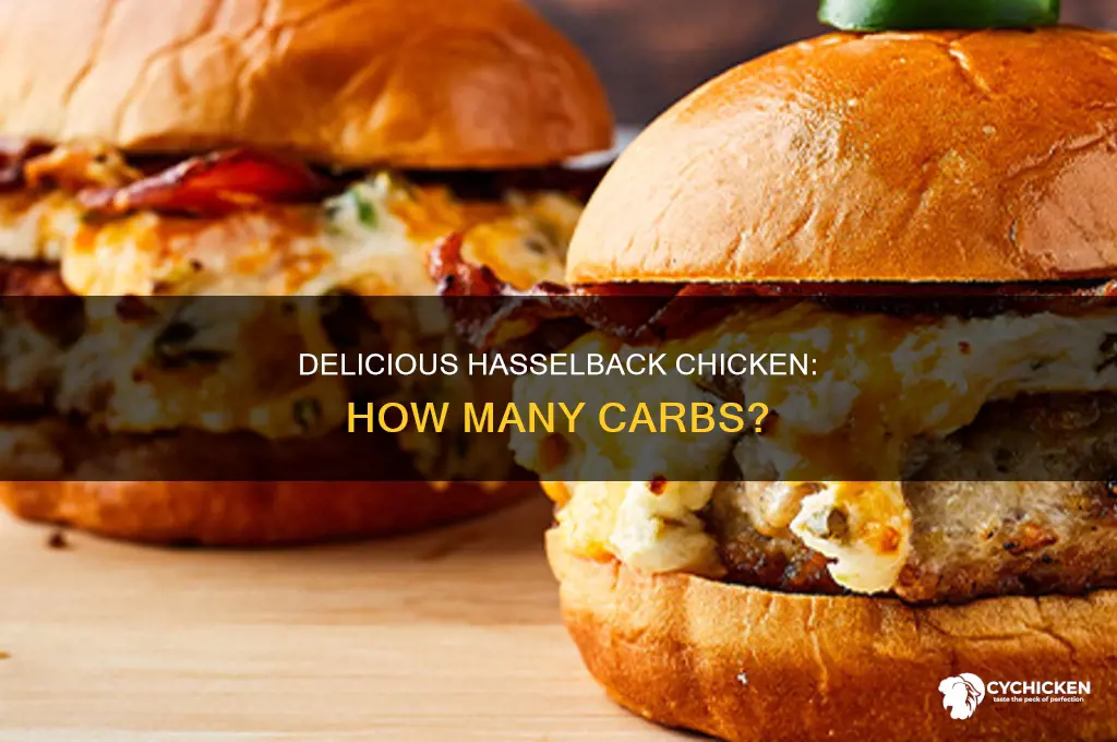 how many carbs in jalapeno popper hasselback chicken