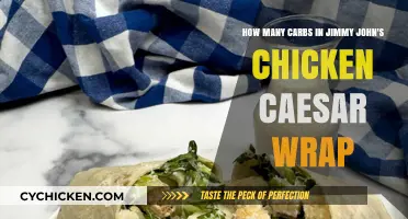 Chicken Caesar Wrap: Carb Count at Jimmy John's