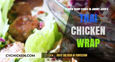 Jimmy John's Thai Chicken Wrap: Carb Count and Nutrition Facts