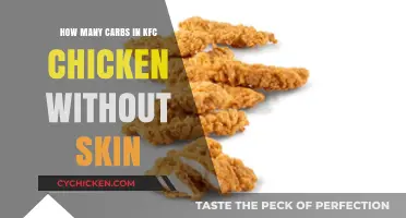KFC Chicken: Carbs and Skinless Options