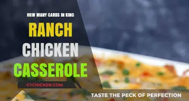 King Ranch Chicken Casserole: Carbs and Calories Explained