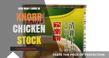 Knorr Chicken Stock Carb Count: Nutritional Insights for Healthy Eating