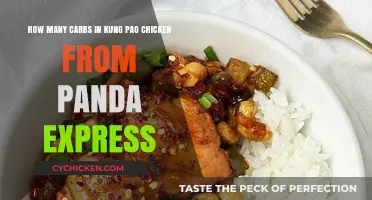 Kung Pao Chicken Carbs: Panda Express Nutrition Facts